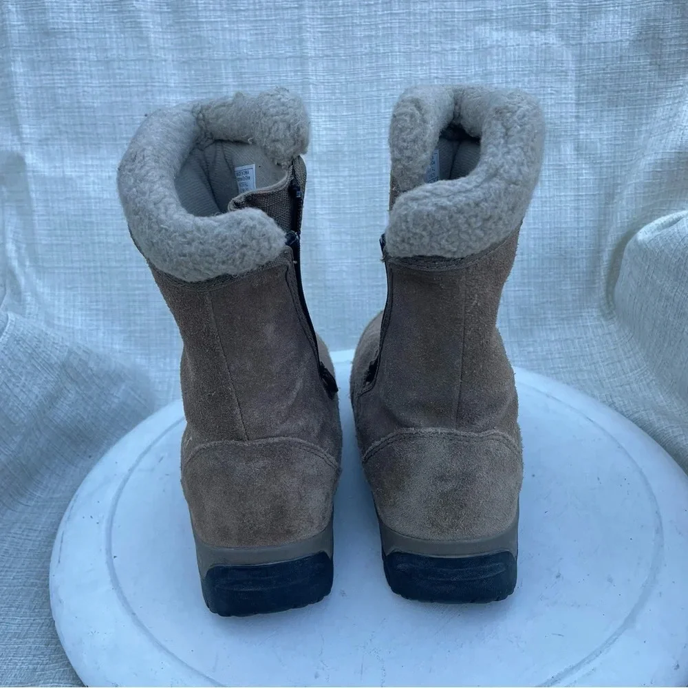 Sorel Women’s Waterfall Suede Tan Boots Sz 7